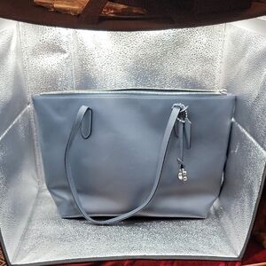 Elegant Blue Tote Bag